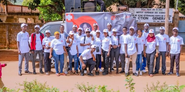 Le Club 0+de l&rsquo;ISSMV de Dalaba Procède à Une Sensibilisation Citoyenne