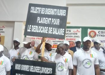 Guinée : Le Collectif des Enseignants Bloqués Plaide Auprès de l’État pour le Déblocage de Salaires