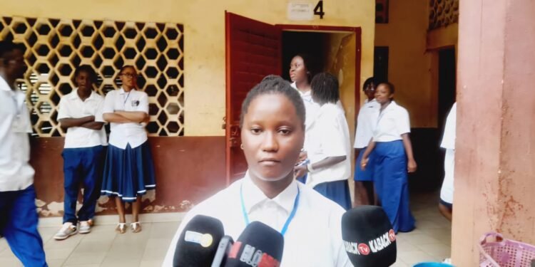 Bac 2025 : Après son Échec, Yawa OUEDENO, Promet de Décrocher Son Examen Cette Fois