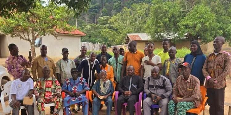 L’IReB-MN Lance Une Tournée de Concertation dans les Communautés Riveraines des Monts Nimba