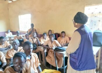 Kindia : La Caravane RELIEFH Sensibilise les Élèves du Collège de Friguiabgé