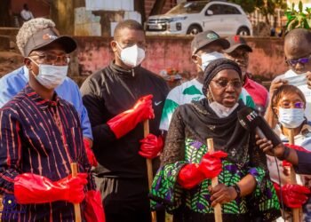 Journée Nationale d’Assainissement : L’UGLC de Sonfonia Conakry Accueille une Délégation du MESRSI