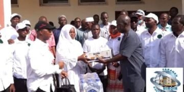 Solidarité ISAV-Faranah : La 39ème Promotion au chevet des étudiants frappés par l’incendie