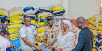 Faranah : L’ANGUCH au secours des étudiants de l'ISAV après l'incendie