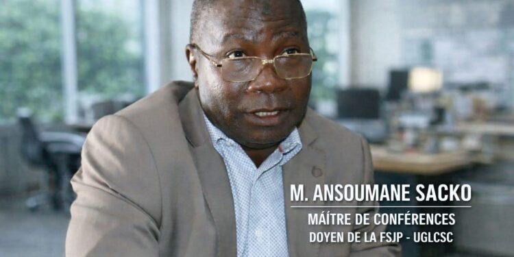 FSJP de Sonfonia : Le Maître de conférences Ansoumane SACKO impose sa thérapie de choc