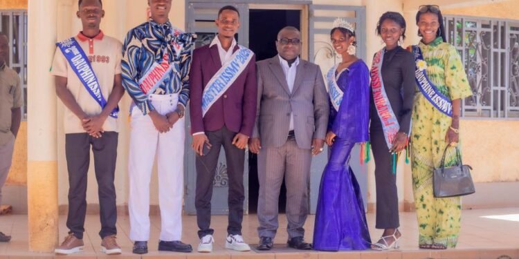 Miss et Masters 2026 de l'ISSMV de Dalaba reçus en audience par le Directeur Général